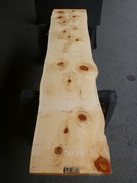 送料無料 無垢板 一枚板 無垢 ひのき 檜 桧 棚板 棚 カウンター 机 天板  板 桧 ヒノキ 天板 - 4